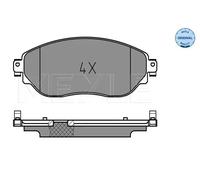 Pastiglie freno Assale anteriore 025 220 8718 MEYLE per RENAULT OPEL FIAT NISSAN