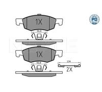Pastiglie freno Assale anteriore 025 221 4317/PD MEYLE per OPEL CORSA E