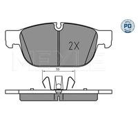 MEYLE 025 223 1719/PD Kit pastiglie freni