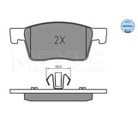 MEYLE Kit pastiglie freno a disco anteriore 025 223 4519 per Opel Astra K