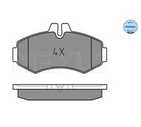 Pastiglie freno Assale anteriore 025 230 2220 MEYLE per MERCEDES-BENZ CLASSE V