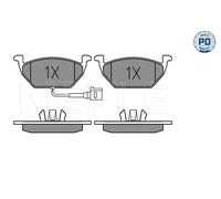 MEYLE 025 231 3119/PD Pastiglie freno Anteriore per