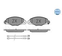 Pastiglie freno Assale anteriore 025 231 3518/W MEYLE per CITROËN XM Break XM
