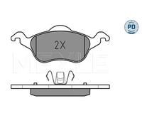 MEYLE 025 231 5419/PD Pastiglie freno Anteriore per