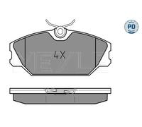MEYLE 025 231 7218/PD Kit pastiglie freni