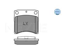 MEYLE 025 231 7618/W Pastiglie freno Anteriore per