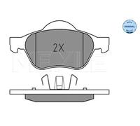 MEYLE 025 232 1518 Pastiglie freno Anteriore per