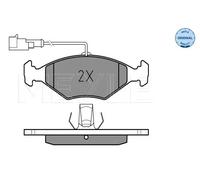 MEYLE 025 232 2018/W Pastiglie freno Anteriore per