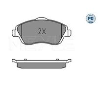 Pastiglie freno Assale anteriore 025 232 2517/PD MEYLE per OPEL CORSA C