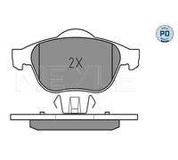 Pastiglie freno Assale anteriore 025 232 4518/PD MEYLE per RENAULT LAGUNA II