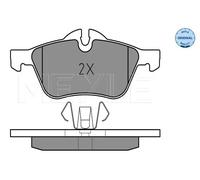 MEYLE Kit pastiglie freno, Freno a disco per MINI 025 28118