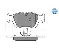 MEYLE 025 232 8717 Pastiglie freno Anteriore per