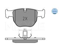 Pastiglie freno Assale anteriore 025 233 9719 MEYLE per LAND ROVER
