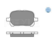 Pastiglie freno Assale anteriore 025 235 1317 MEYLE per TOYOTA LEXUS