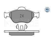 MEYLE 025 236 0418/PD Pastiglie freno Anteriore per