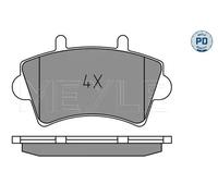 Pastiglie freno Assale anteriore 025 236 1318/PD MEYLE per RENAULT OPEL NISSAN