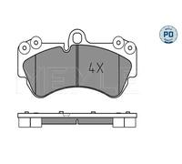 Pastiglie freno Assale anteriore 025 236 9217/PD MEYLE per VW PORSCHE