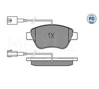 Pastiglie freno Assale anteriore 025 237 0517/PD MEYLE per ALFA ROMEO FIAT