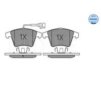 Pastiglie freno Assale anteriore 025 237 4618/W MEYLE per VW MULTIVAN T5