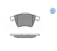 Pastiglie freno Assale anteriore 025 237 4919/W MEYLE per VW TOUAREG