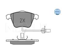 MEYLE 025 237 6220/W Kit pastiglie freno per AUDI A6 C5 (4B2), A6 C5 Avant (4B5)
