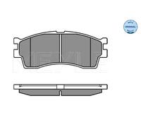 Pastiglie freno Assale anteriore 025 238 7316/W MEYLE per KIA SEPHIA CLARUS