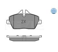 Pastiglie freno Assale anteriore 025 239 1517 MEYLE per MINI BMW