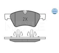 Pastiglie freno Assale anteriore 025 239 2221 MEYLE per MERCEDES-BENZ CLASSE R