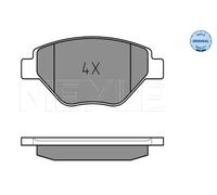 Pastiglie freno Assale anteriore 025 239 3418 MEYLE per RENAULT MEGANE II