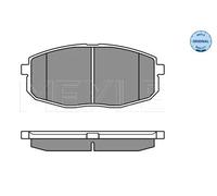 Pastiglie freno Assale anteriore 025 239 6617/W MEYLE per KIA HYUNDAI