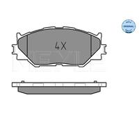 Pastiglie freno Assale anteriore 025 239 8317 MEYLE per LEXUS IS II IS C IS III