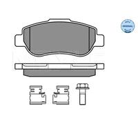 Pastiglie freno Assale anteriore 025 240 7217/W MEYLE per FIAT FORD