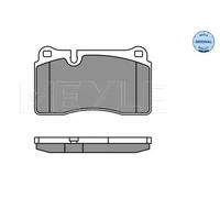 Meyle 0252409817 Kit pastiglie freno, Freno A Disco