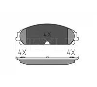 MEYLE 025 241 6417/W Pastiglie freno Anteriore per