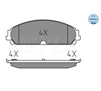 MEYLE 025 241 6417/W Pastiglie freno Anteriore per