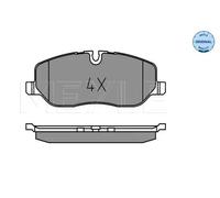 Pastiglie freno Assale anteriore 025 241 9118 MEYLE per LAND ROVER DISCOVERY IV