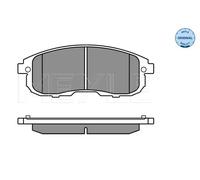 Pastiglie freno Assale anteriore 025 242 8016/W MEYLE per SUZUKI NISSAN