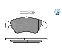 Pastiglie freno Assale anteriore 025 243 1019/PD MEYLE per MERCEDES-BENZ SLK CLS