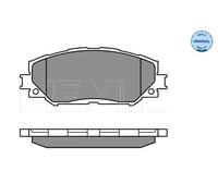 Pastiglie freno Assale anteriore 025 243 3617 MEYLE per TOYOTA SUBARU