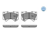 MEYLE 025 243 8618/W Pastiglie freno Anteriore per