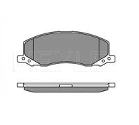 Meyle Kit pastiglie freno 0252441817/W anteriori per Opel, Saab