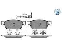 Pastiglie freno Assale anteriore 025 246 2318/PD MEYLE per VW MULTIVAN T5