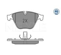 MEYLE 025 246 8820/PD Pastiglie freno anteriore per BMW 5 6
