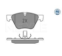 MEYLE 025 246 9719/PD Pastiglie freno Anteriore per