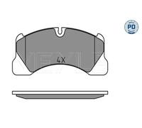 Pastiglie freno Assale anteriore 025 250 0717/PD MEYLE per PORSCHE VW AUDI