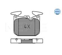 Pastiglie freno Assale anteriore 025 250 2818 MEYLE per BMW 1 3 3 Touring i8