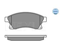 Pastiglie freno Assale anteriore 025 250 3118/W MEYLE per OPEL CHEVROLET