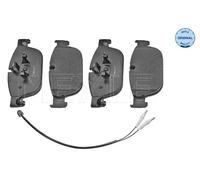 Pastiglie freno Assale anteriore 025 250 6917 MEYLE per PEUGEOT CITROËN DS