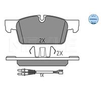 Pastiglie freno Assale anteriore 025 252 2217 MEYLE per PEUGEOT 508 SW I 508 I