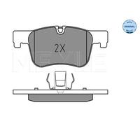 Meyle 0252550618 Kit pastiglie freno, Freno A Disco